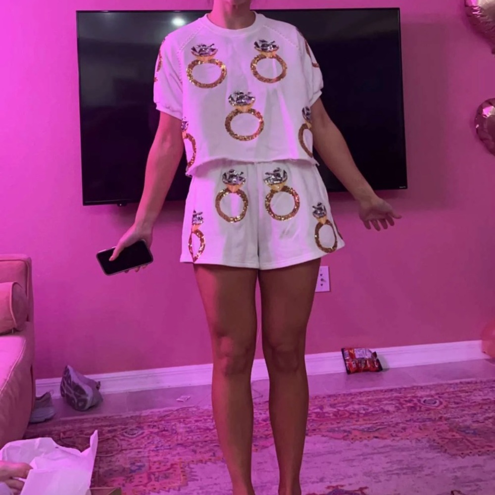 Queen of Sparkles ring set